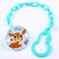 Держатель для пустышки «Мамы и малыши: оленёнок» Mum&Baby