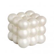 Свеча фигурная лакированная "Бабл куб" БОГАТСТВО АРОМАТА