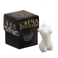 Свеча фигурная в подарочной коробке "Женский силуэт" БОГАТСТВО АРОМАТА