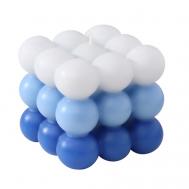 Свеча фигурная ароматическая "Бабл куб" БОГАТСТВО АРОМАТА