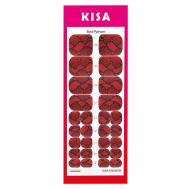 Пленки для педикюра Red Python KISA.STICKERS
