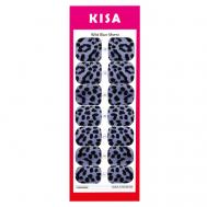 Пленки для педикюра на большой палец Wild Blue Mono KISA.STICKERS