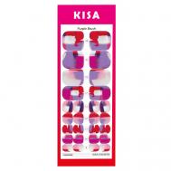 Пленки для педикюра Purple Brush KISA.STICKERS
