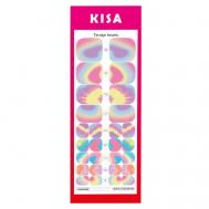 Пленки для педикюра Tie Dye Hearts KISA.STICKERS