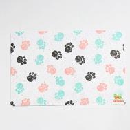 Коврик под миску с нескользящим основанием Пижон