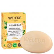 Кусковое мыло для душа с имбирем и горьким апельсином Shower Bar WELEDA
