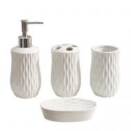 Набор аксессуаров для ванной комнаты «Течение» Доляна