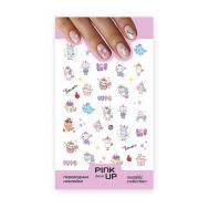 Наклейки для ногтей METALLIС тон 809 PINK UP