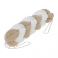 Мочалка для душа, косичка, soft, для бани и сауны Банные Штучки