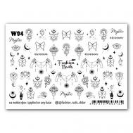 Слайдер дизайн для ногтей "Mystic" FASHION NAILS