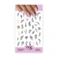 Наклейки для ногтей METALLIС PINK UP