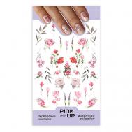 Наклейки для ногтей WATERCOLOR PINK UP