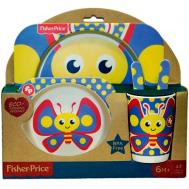 Набор посуды из бамбука Fisher-Price - Бабочка Fisher Price