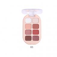 Тени для век 8 цветов HI! GIRL Farres