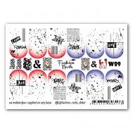 Слайдер дизайн для ногтей "Градиент" FASHION NAILS