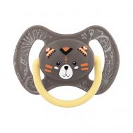 Пустышка латексная с круглым соском, с 6 месяцев Lubby