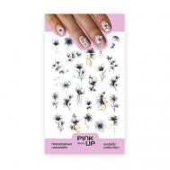 Наклейки для ногтей METALLIС PINK UP