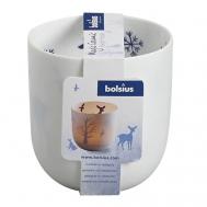 Подсвечник  Сandle accessories 75/70 белый - для чайных свечей Bolsius