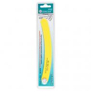 Пилка прямая для натуральных и искусственных ногтей (желтый) Zinger