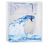 Воздушный спонж мочалка Konjac Me для умывания лица, 100% натуральный конняку Beauty Bar