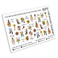 Слайдеры для маникюра наклейки для ногтей Осень BPW.Style