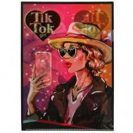 Папка-уголок TIK TOK GIRL