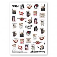 Слайдер дизайн для ногтей "Meow" FASHION NAILS