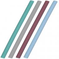 Набор детских многоразовых силиконовых трубочек для напитков MINIKOIOI