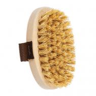 Березовая щетка с щетиной кабана средней жесткости с ремешком Grosheff
