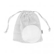 Набор эко-подушечек для снятия макияжа из бамбука в мешочке deco