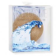 Воздушный конжаковый спонж мочалка Konjac Me для умывания лица, конняку зеленый чай Beauty Bar