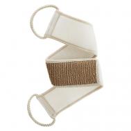 Мочалка-пояс для тела натуральная (джут) deco