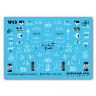 Слайдер дизайн для ногтей "Life is Good" FASHION NAILS