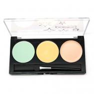 Палетка для цветокоррекции ТРИО POETEQ