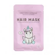 Питательная маска-шапочка для волос UNICORNS APPROVE