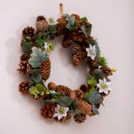 Новогодний Венок Venok 33см Arya home collection