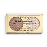 Бронзер и хайлайтер SCULPT AND GLOW REVOLUTION PRO
