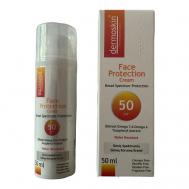 Крем для лица солнцезащитный spf 50 50 DERMOSKIN