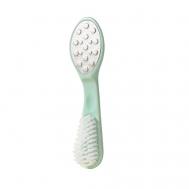 Тёрка для ног, с щёткой Queen fair