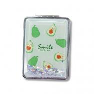 Зеркало складное "Sparkles avocado many" с увеличением iLikeGift