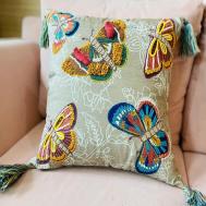 Чехол для подушки Arya 45x45 Butterfly Field Разноцветный Arya home collection