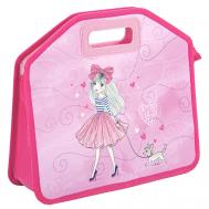 Папка-сумка Girl and dog Юнландия