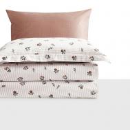 Постельное белье Alamode Сатин 1,5 Сп. 160x220 Scarlet Сухая роза Arya home collection