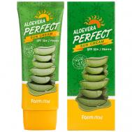 Солнцезащитный крем SPF 50+/PA+++ Aloevera Perfect 70 FARMSTAY