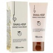 Крем для лица с муцином улитки SNAIL+EGF 50 Secret Skin