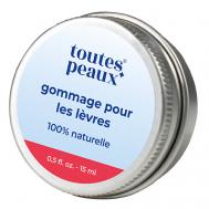 Натуральный отшелушивающий скраб для губ 15 TOUTES PEAUX