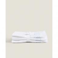Упаковка хлопковых полотенец для рук с декоративной строчкой 30 x 30 ZARA HOME