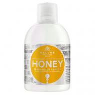 Шампунь Honey восстанавливающий для ухода за сухими, окрашенными волосами 1000 Kallos Cosmetics