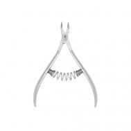 Кусачки для кутикулы 5.5 мм, закругленные ручки HANZO STEEL