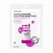 Тканевая маска с мадекассосидом MADECASSOSIDE SOLUTION MASK 25 LEBELAGE